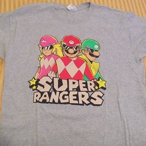 1Up Box Super Rangers Mario, Luigi and Peach L